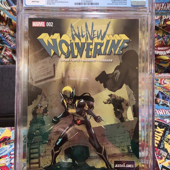 All-new Wolverine #2 CGC graded 9.8 - Picture 4 of 6